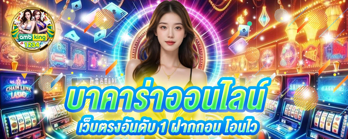 เว็บพนันอันดับ 1 ของโลก - แบนเนอร์โปรโมชั่น