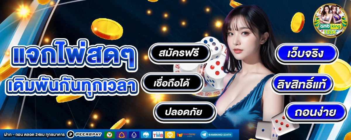 เว็ปแตกง่าย - แบนเนอร์โปรโมชั่น