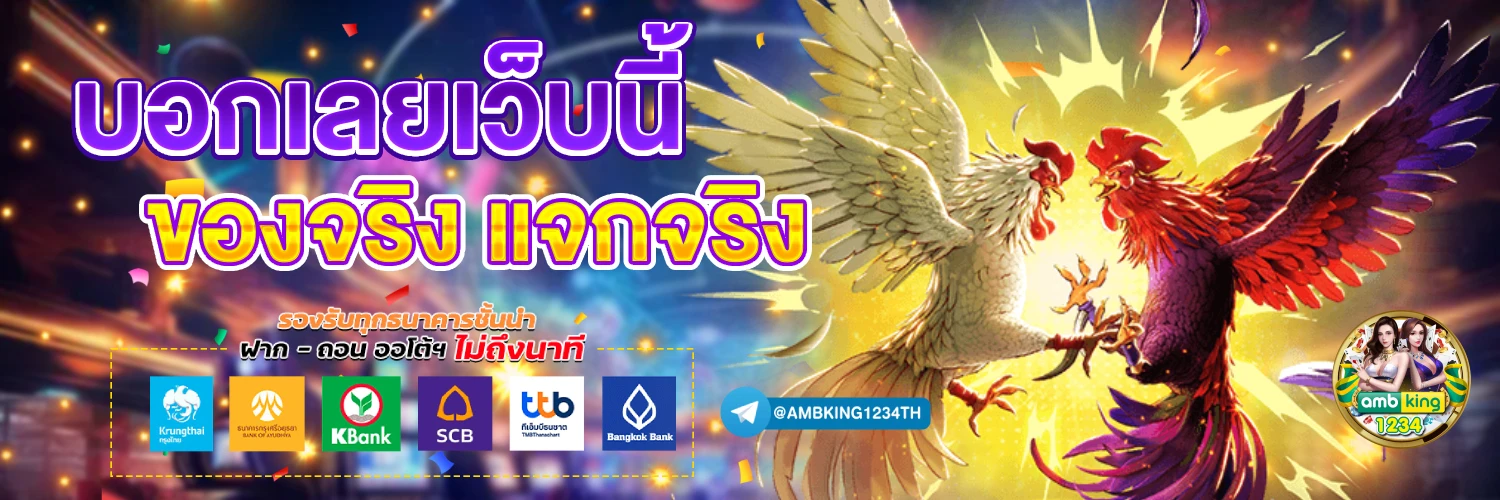 เว็บไซต์คาสิโนออนไลน์ - แบนเนอร์โปรโมชั่น
